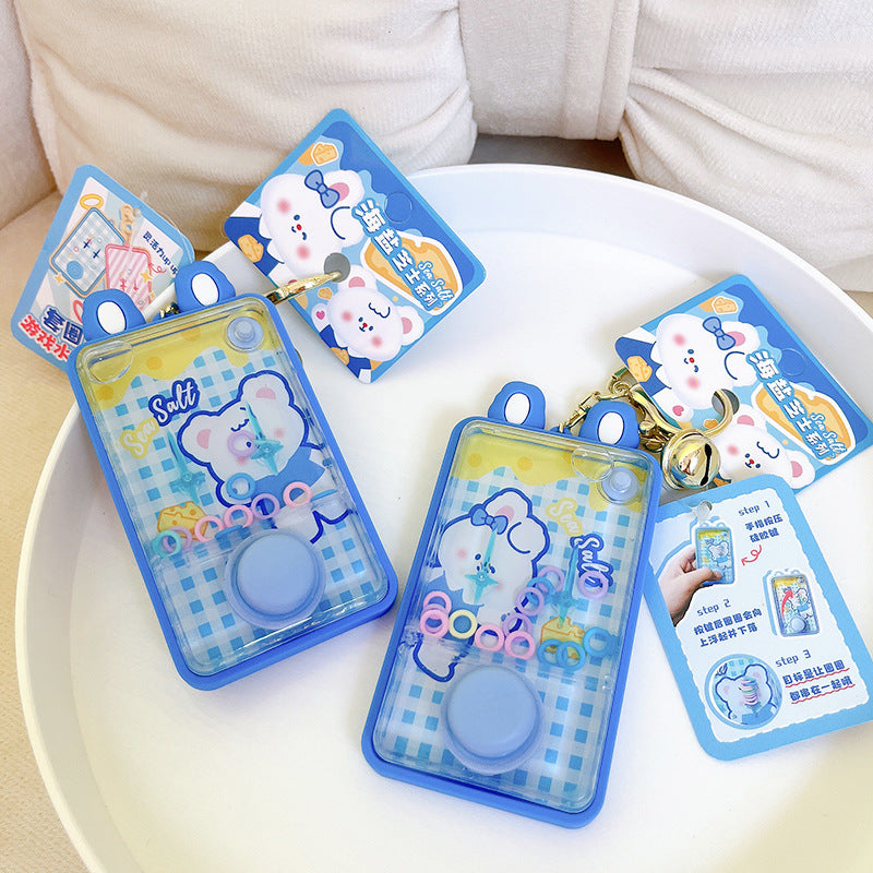 Wholesale Sea Salt Cheese Series Ferrule Game Water Machine Keychains